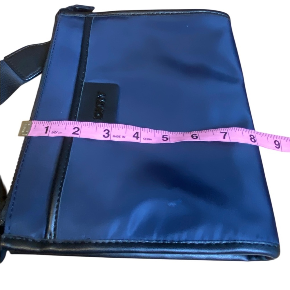 DKNY Blue Nylon Thin Mini Crossbody Bag - Picture 12 of 12